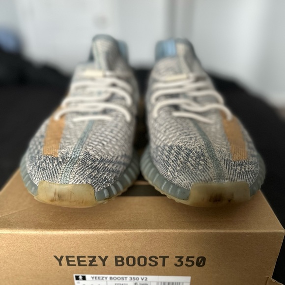 Yeezy 350 boost israfil green and tan - Picture 2 of 5